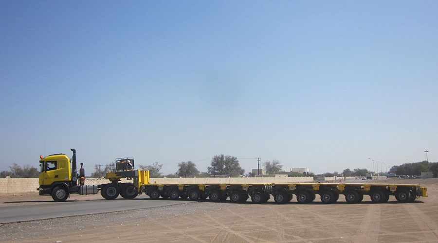 Multi-Axle Hydraulic Trailer